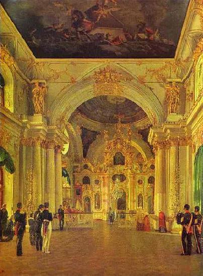 Alexey Tyranov Alexey Tyranov. View of the Big Church of the Winter Palace